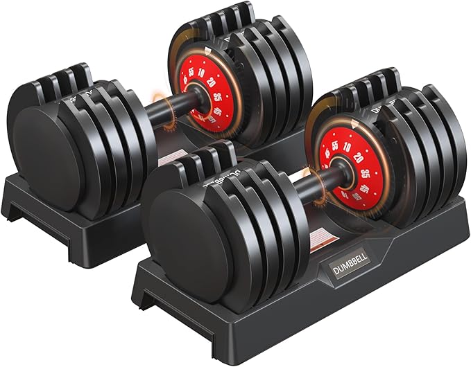 Adjustable Dumbbell Set Steel